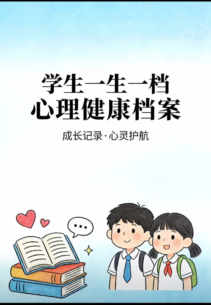 2026年学生一生一档心理健康档案