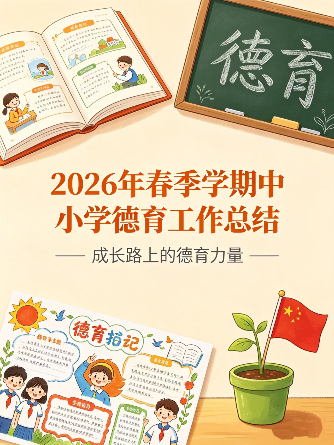 2026年春季学期中小学德育工作总结