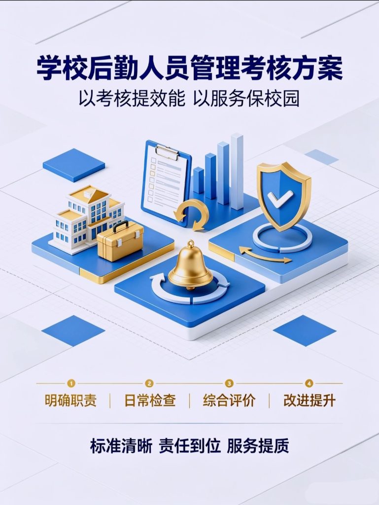 学校后勤人员管理考核方案