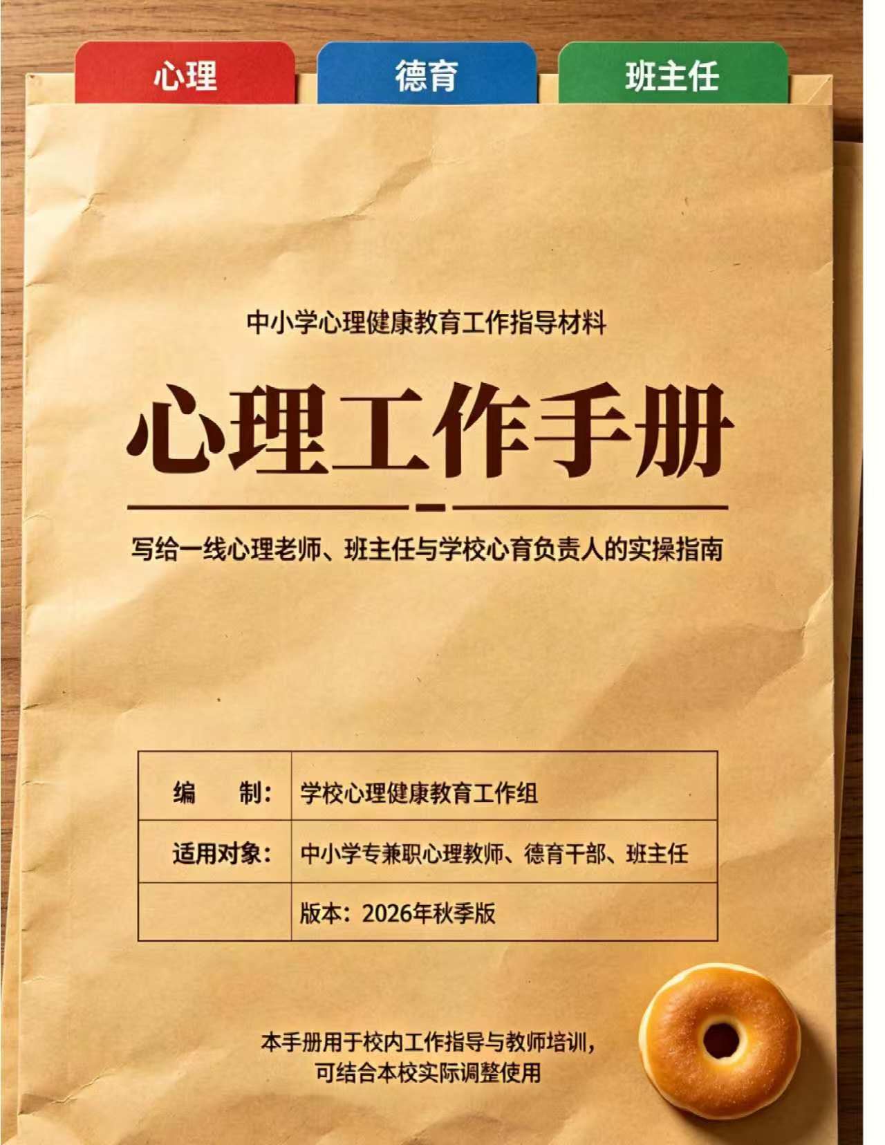 中小学心理健康教育工作手册